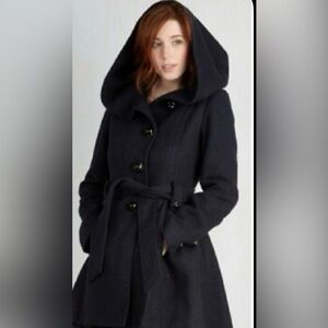 Steve Madden Black once upon a time coat